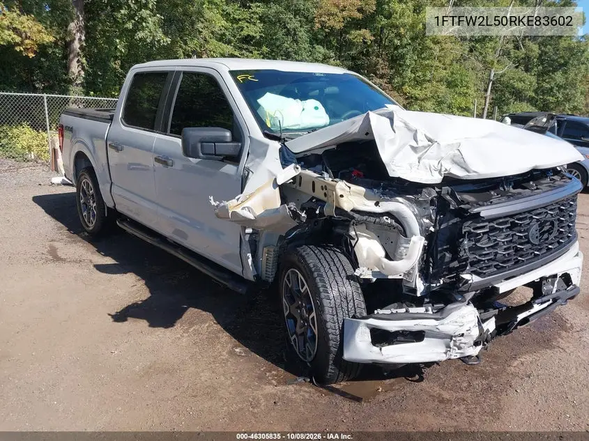 FORD F-150 2024, VIN 1FTFW2L50RKE83602