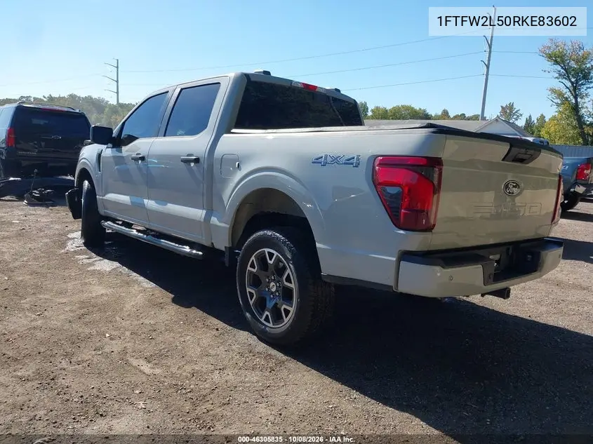 2024 FORD F-150 VIN 1FTFW2L50RKE83602 — фото 3