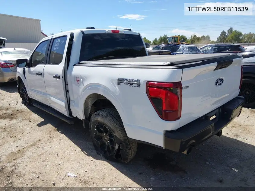 2024 FORD F-150 VIN 1FTFW2L50RFB11539 — фото 3