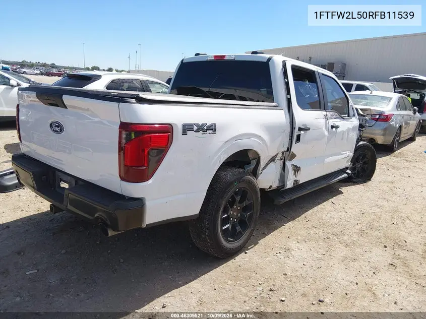 2024 FORD F-150 VIN 1FTFW2L50RFB11539 — фото 4
