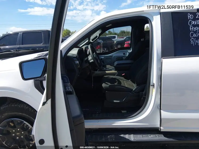 2024 FORD F-150 VIN 1FTFW2L50RFB11539 — фото 5