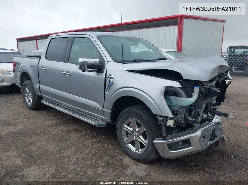FORD F-150 2024, VIN 1FTFW3LD5RFA21011