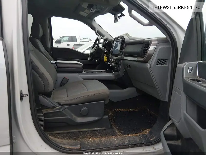 2024 FORD F-150 VIN 1FTFW3L55RKF54170 — фото 5