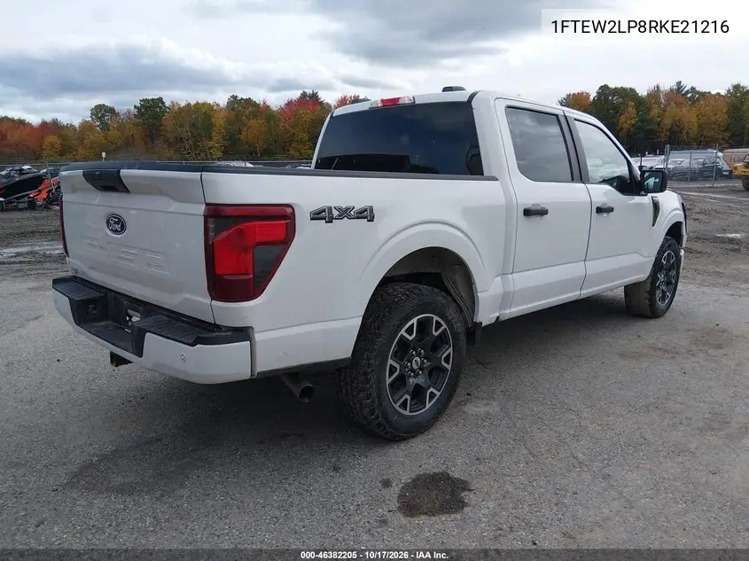 2024 FORD F-150 VIN 1FTEW2LP8RKE21216 — фото 4