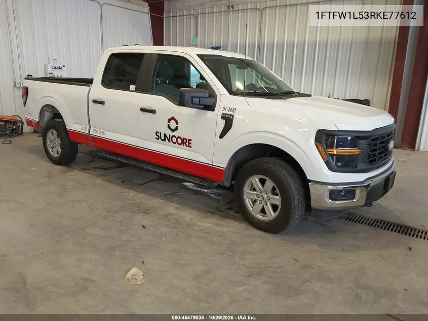 FORD F-150 2024, VIN 1FTFW1L53RKE77612