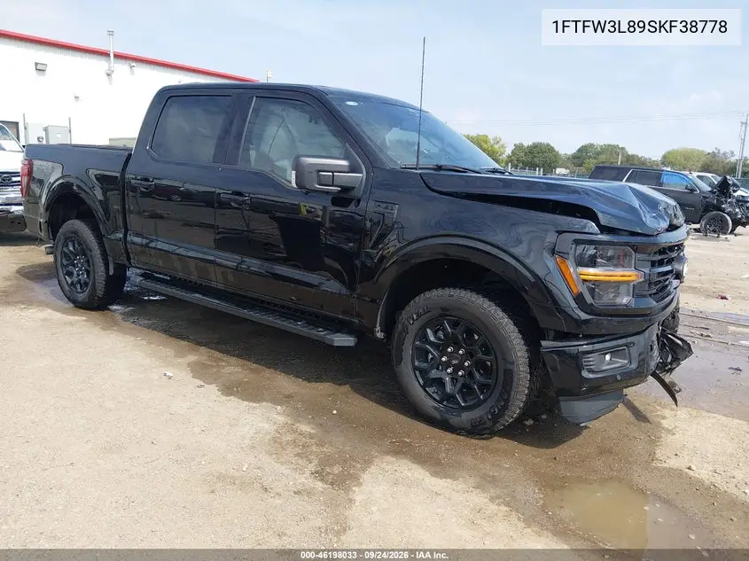 FORD F-150 2025, VIN 1FTFW3L89SKF38778