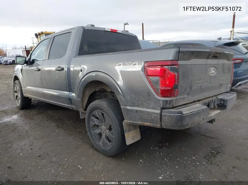 2025 FORD F-150 VIN 1FTEW2LP5SKF51072 — фото 3