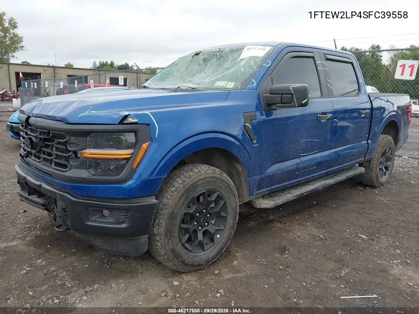 2025 FORD F-150 VIN 1FTEW2LP4SFC39558 — фото 2
