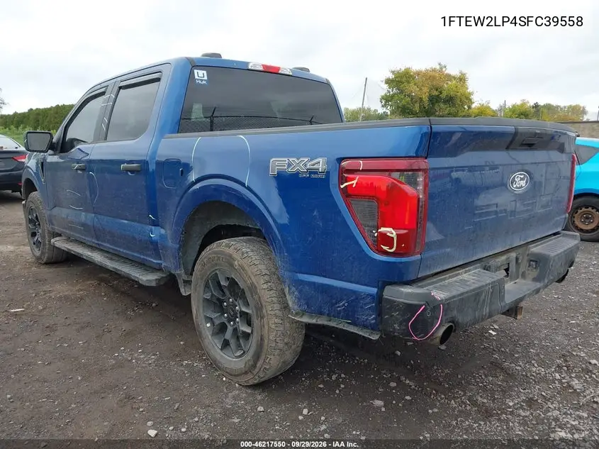 2025 FORD F-150 VIN 1FTEW2LP4SFC39558 — фото 3