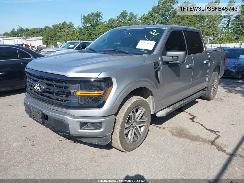 2025 FORD F-150 VIN 1FTEW3LP3SFB45743 — фото 2