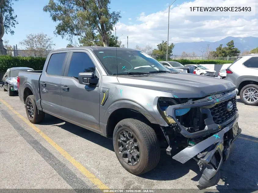FORD F-150 2025, VIN 1FTEW2KP0SKE25493