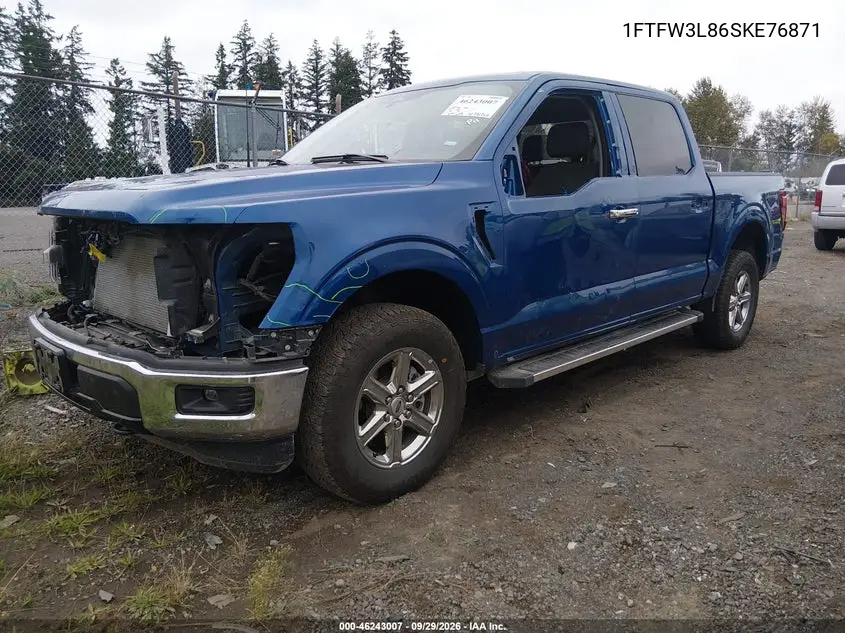 2025 FORD F-150 VIN 1FTFW3L86SKE76871 — фото 2