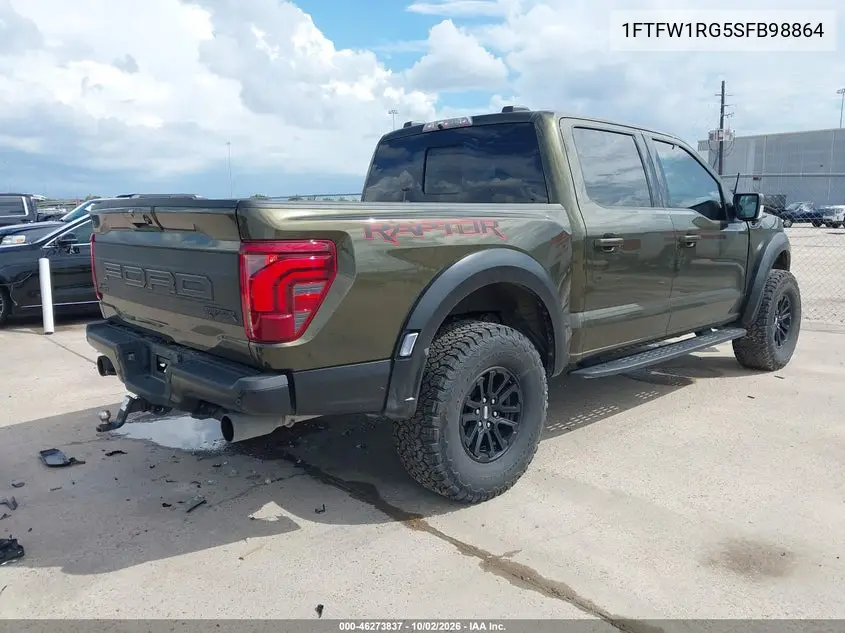2025 FORD F-150 VIN 1FTFW1RG5SFB98864 — фото 4