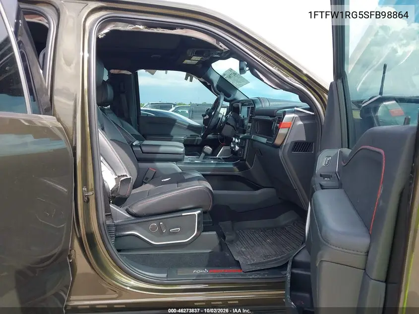 2025 FORD F-150 VIN 1FTFW1RG5SFB98864 — фото 5