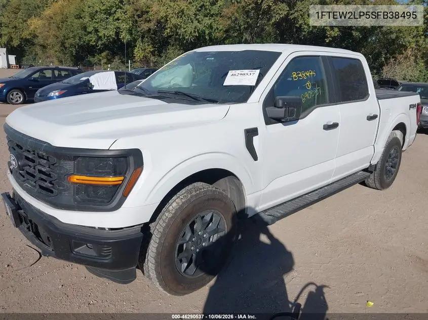 2025 FORD F-150 VIN 1FTEW2LP5SFB38495 — фото 2
