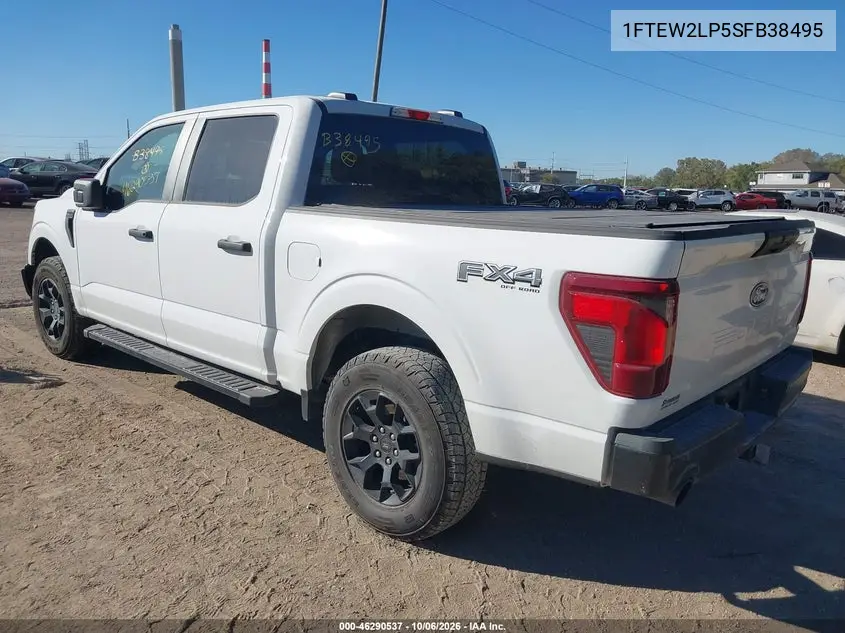 2025 FORD F-150 VIN 1FTEW2LP5SFB38495 — фото 3
