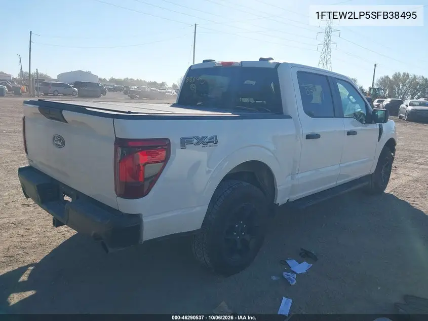 2025 FORD F-150 VIN 1FTEW2LP5SFB38495 — фото 4