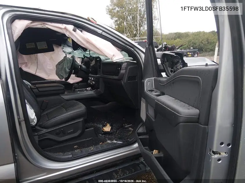 2025 FORD F-150 VIN 1FTFW3LD0SFB35598 — фото 5