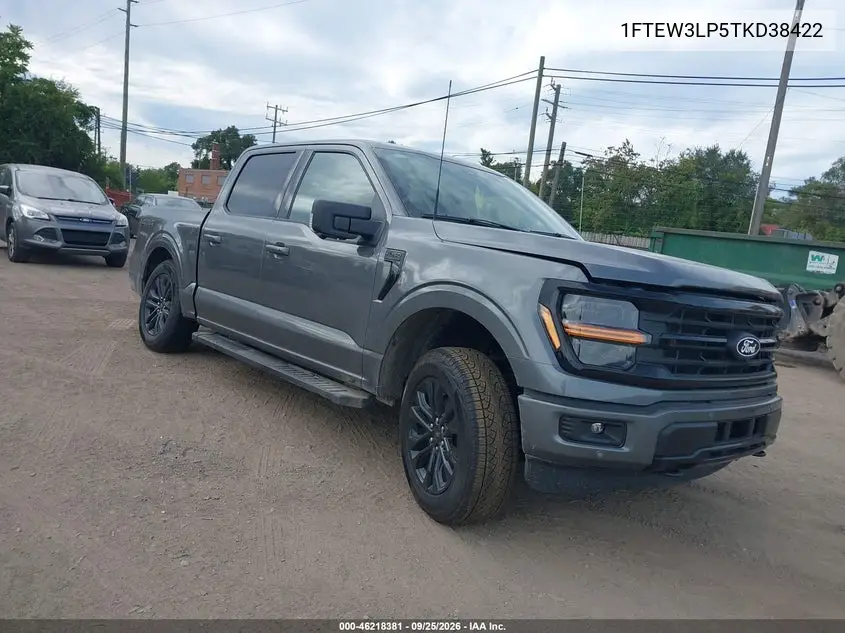 FORD F-150 2026, VIN 1FTEW3LP5TKD38422
