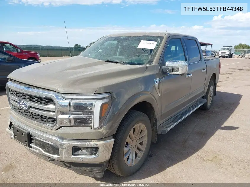 2026 FORD F-150 VIN 1FTFW5L53TFB44348 — фото 2