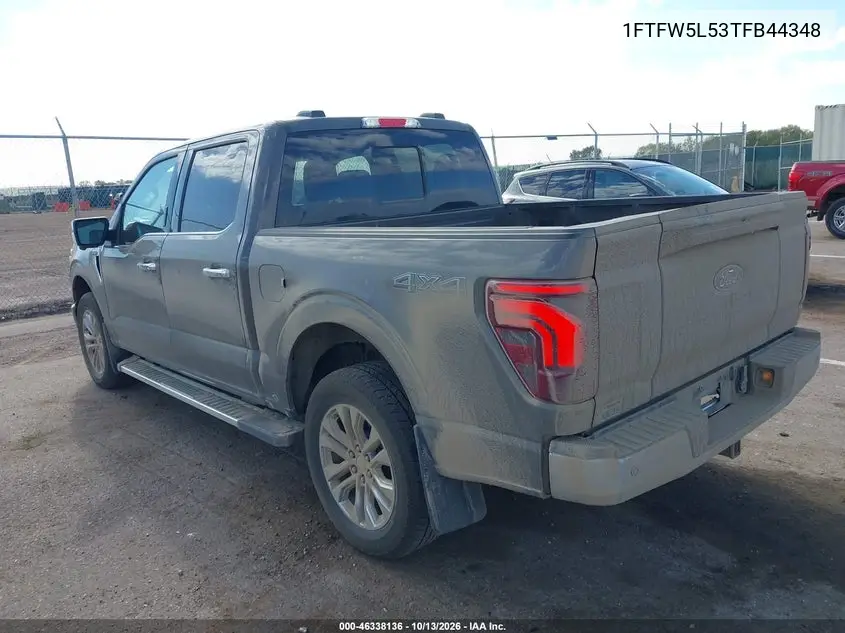 2026 FORD F-150 VIN 1FTFW5L53TFB44348 — фото 3