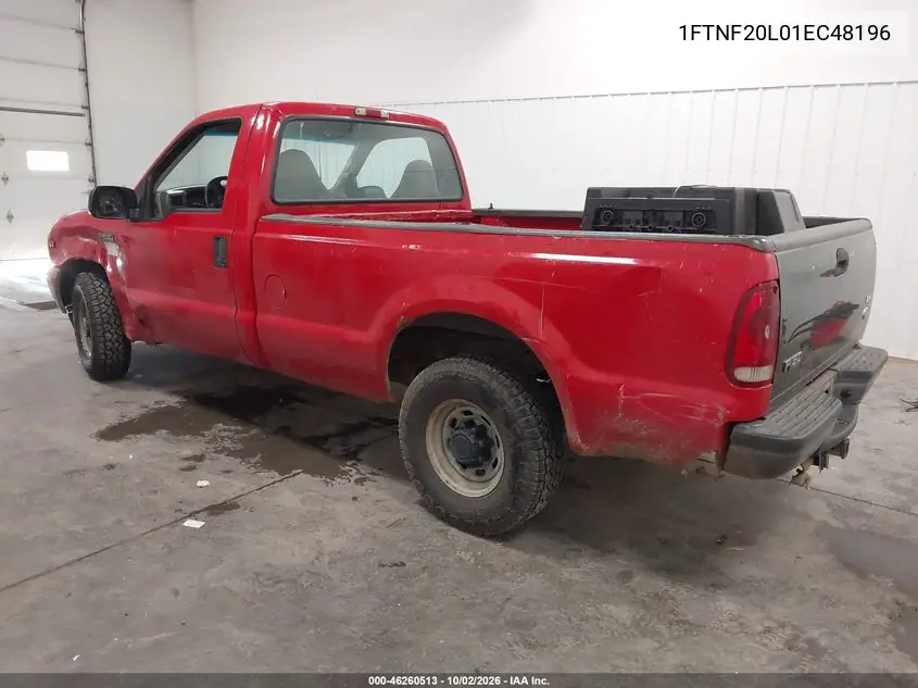 2001 FORD F250 VIN 1FTNF20L01EC48196 — фото 3