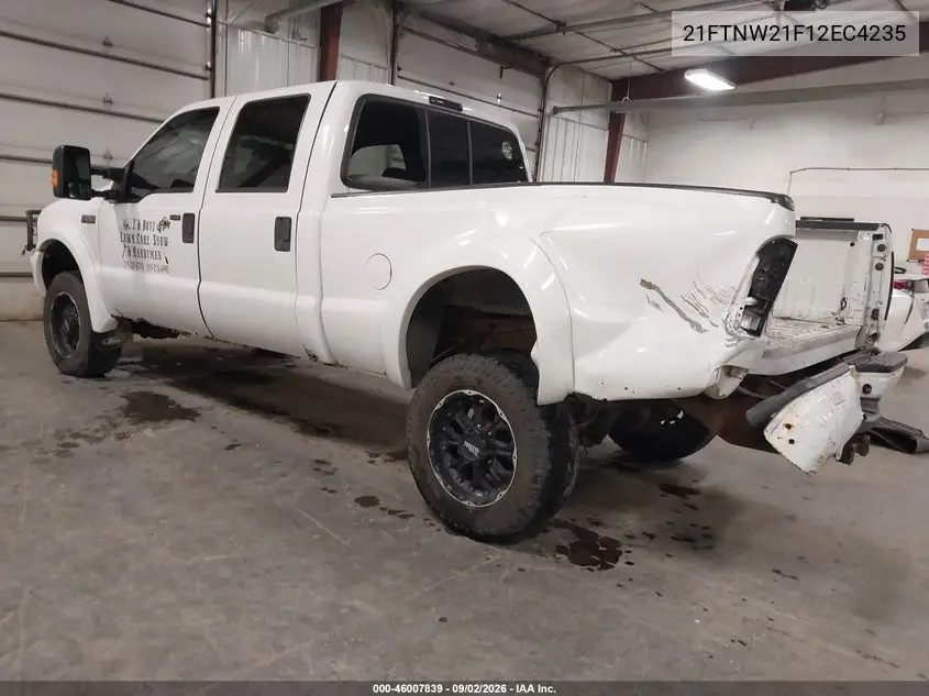 2002 FORD F250 VIN 1FTNW21F12EC42353 — фото 3
