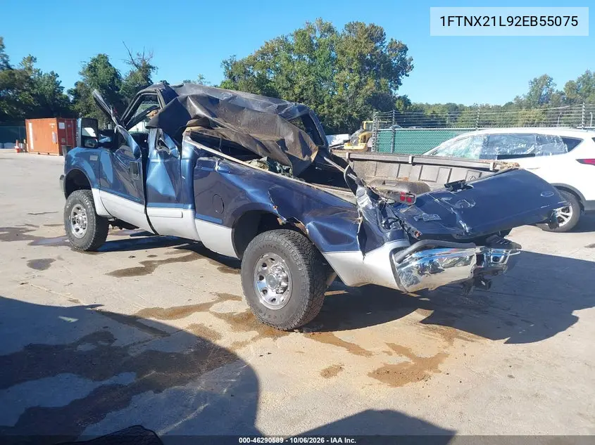 2002 FORD F250 VIN 1FTNX21L92EB55075 — фото 3