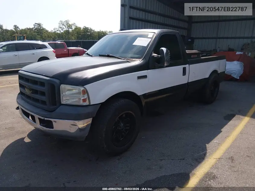 2007 FORD F250 VIN 1FTNF20547EB22787 — фото 2