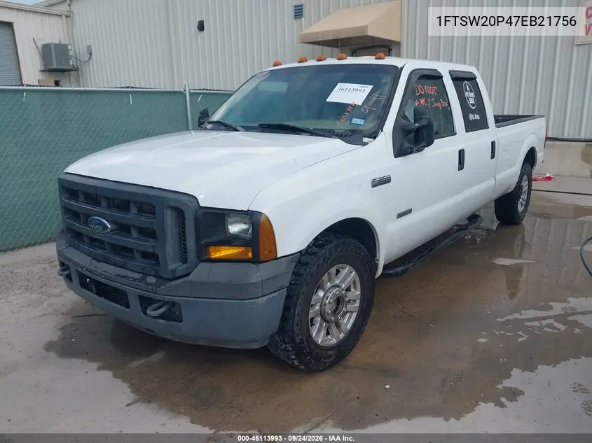 2007 FORD F250 VIN 1FTSW20P47EB21756 — фото 2