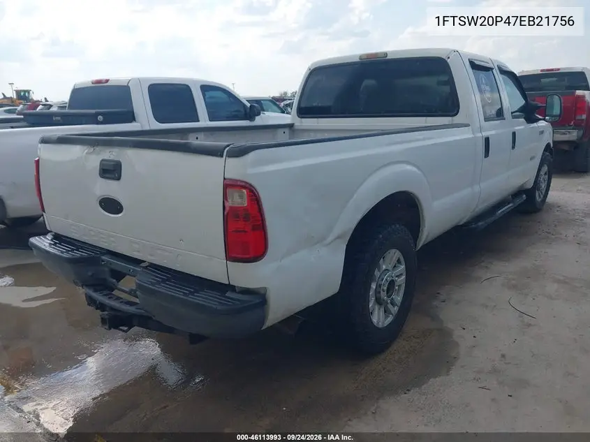 2007 FORD F250 VIN 1FTSW20P47EB21756 — фото 4