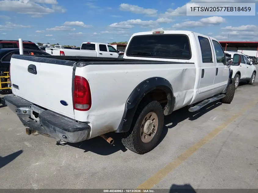 2007 FORD F250 VIN 1FTSW20577EB18459 — фото 4