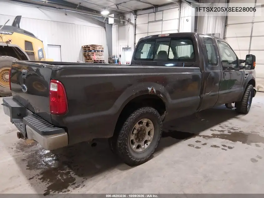 2008 FORD F250 VIN 1FTSX205X8EE28006 — фото 4