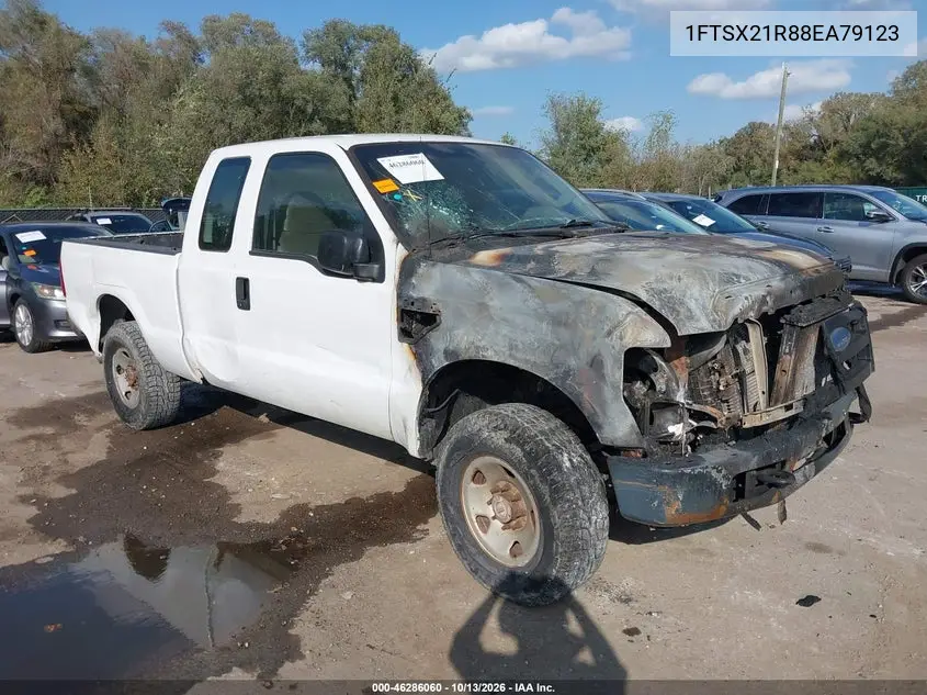 FORD F250 2008, VIN 1FTSX21R88EA79123