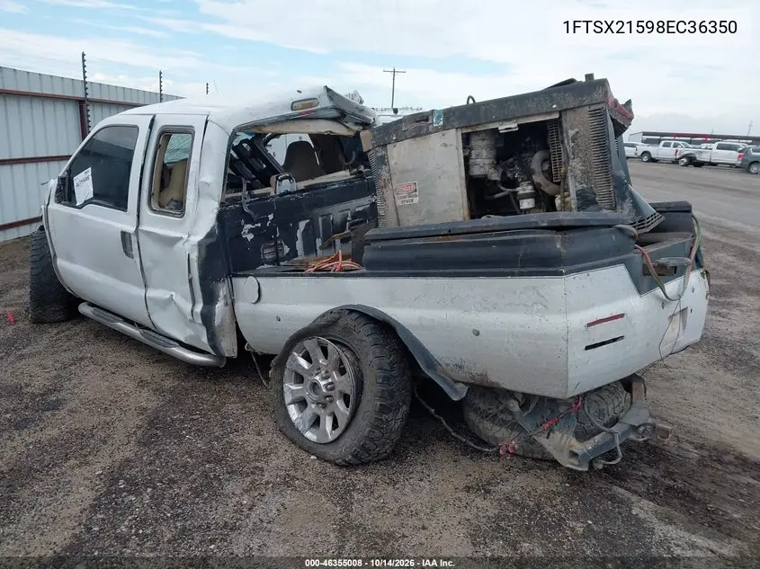 2008 FORD F250 VIN 1FTSX21598EC36350 — фото 3