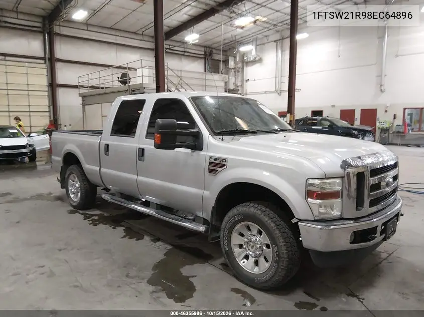 FORD F250 2008, VIN 1FTSW21R98EC64896