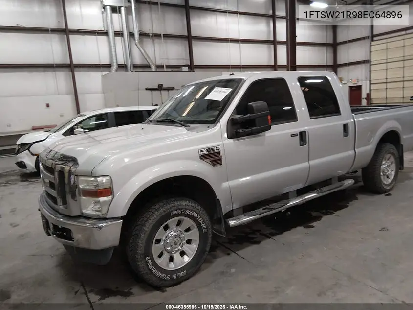 2008 FORD F250 VIN 1FTSW21R98EC64896 — фото 2