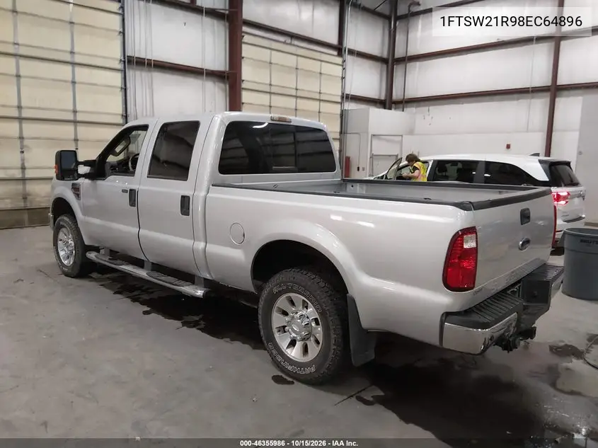 2008 FORD F250 VIN 1FTSW21R98EC64896 — фото 3