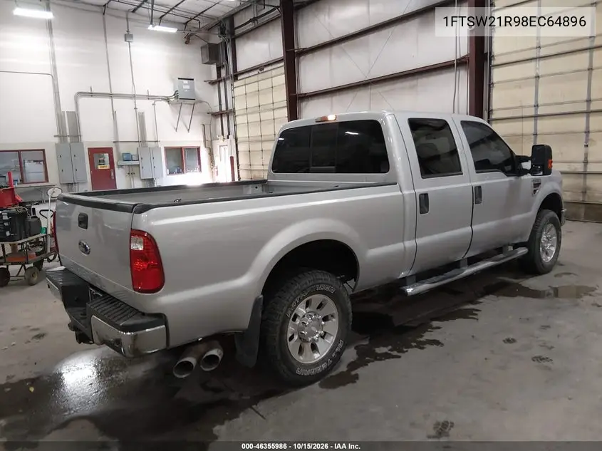 2008 FORD F250 VIN 1FTSW21R98EC64896 — фото 4