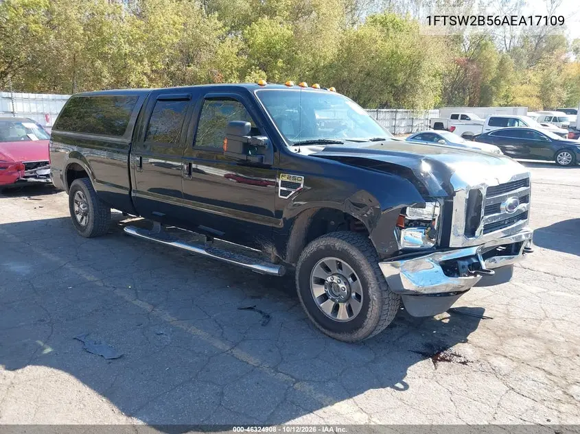 FORD F250 2010, VIN 1FTSW2B56AEA17109
