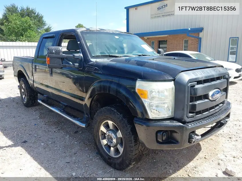 FORD F250 2011, VIN 1FT7W2BT8BEC15356