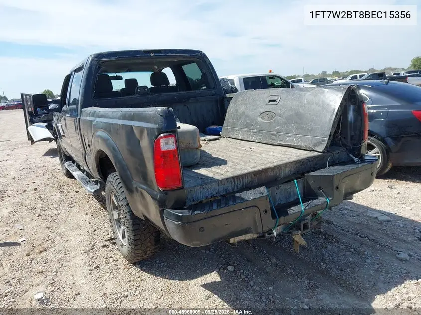 2011 FORD F250 VIN 1FT7W2BT8BEC15356 — фото 3