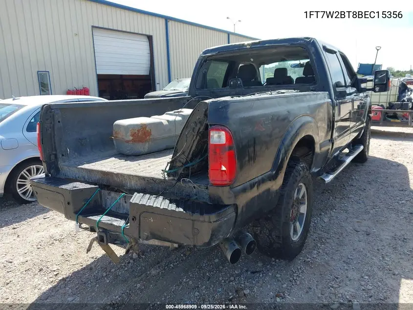 2011 FORD F250 VIN 1FT7W2BT8BEC15356 — фото 4