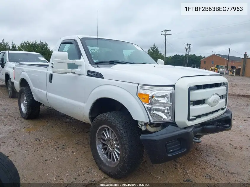 FORD F250 2011, VIN 1FTBF2B63BEC77963
