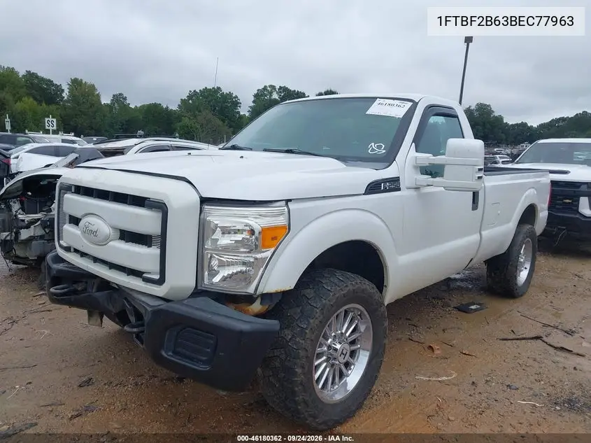 2011 FORD F250 VIN 1FTBF2B63BEC77963 — фото 2