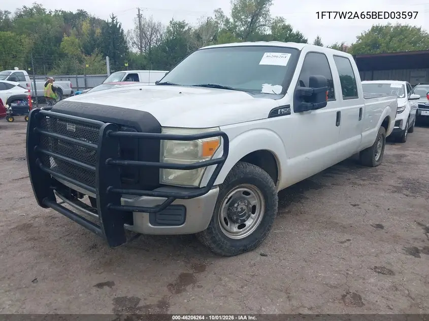 2011 FORD F250 VIN 1FT7W2A65BED03597 — фото 2
