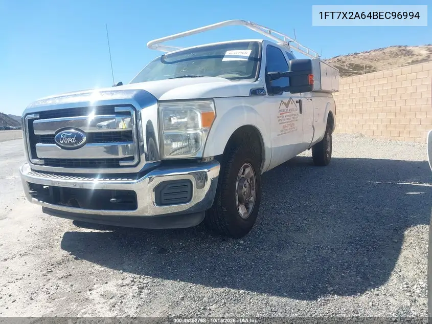 2011 FORD F250 VIN 1FT7X2A64BEC96994 — фото 2