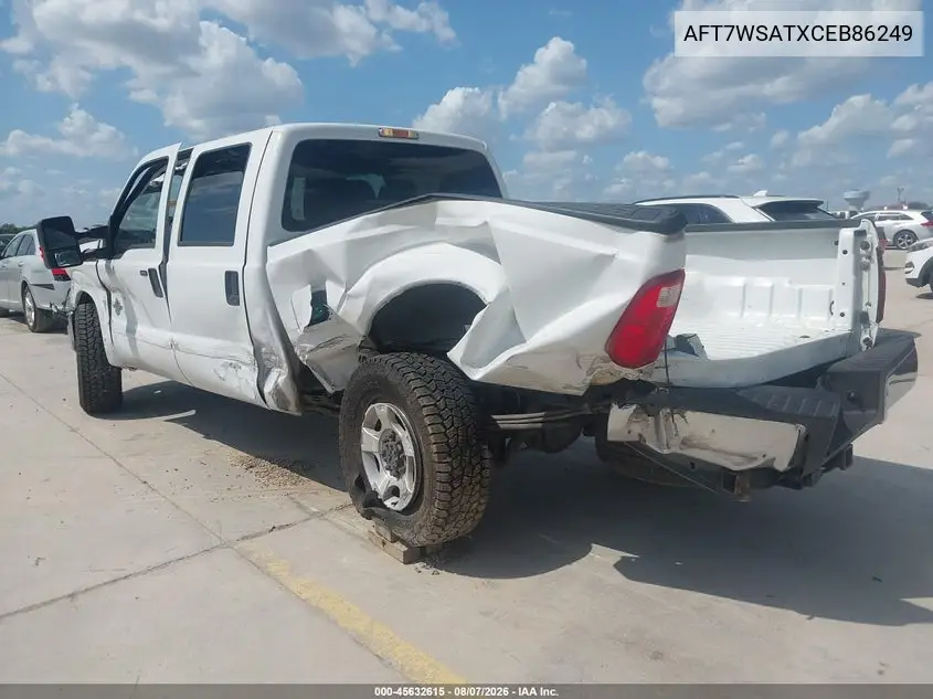 2012 FORD F250 VIN 1FT7W2ATXCEB86249 — фото 4