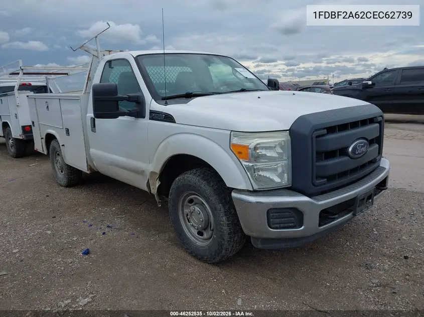 FORD F250 2012, VIN 1FDBF2A62CEC62739