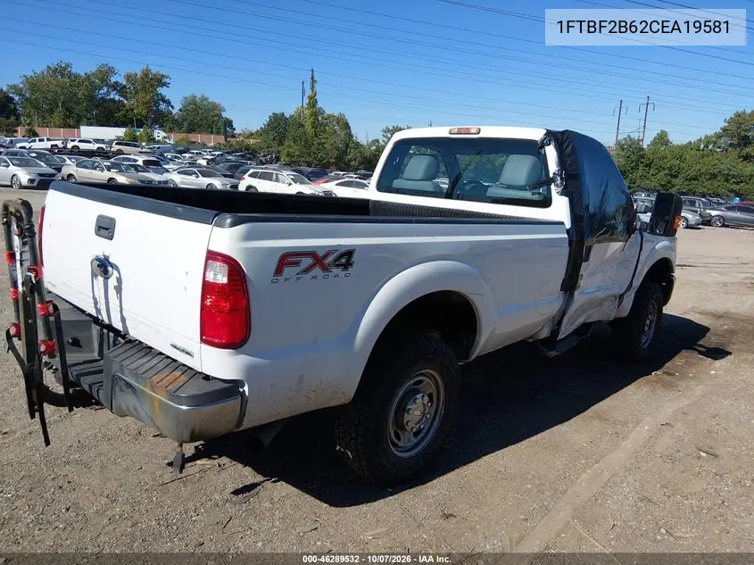 2012 FORD F250 VIN 1FTBF2B62CEA19581 — фото 4